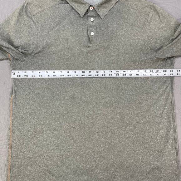 KJUS Shirt Mens X Large 54 UPF 30+‎ Grey Golf Polo Performance Tech Stretch - Picture 9 of 9